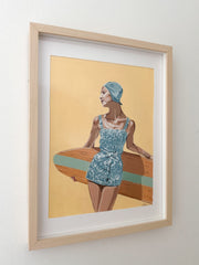 Phil Bower, Summer Surf Styling - Original Painting