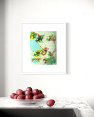 Piya Samant, Cerezas - Pintura Original