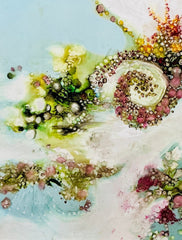 Piya Samant, Cerezas - Pintura Original