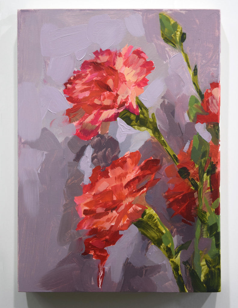 Chloe McEldowney, Carnations - Original Painting