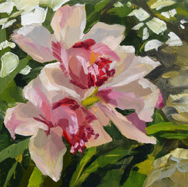 Chloe McEldowney, Orchid Snow - Original Painting