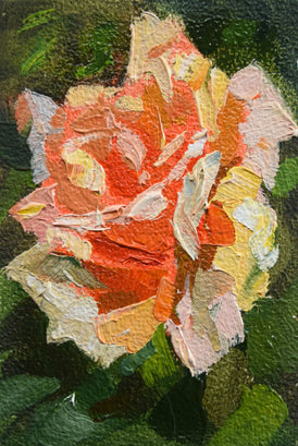 Chloe McEldowney, Thick Rose - Original Painting