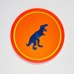 Colleen Critcher TRex painting contemporary pop art