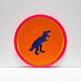 Colleen Critcher TRex painting contemporary pop art