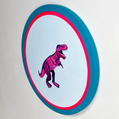 Colleen Critcher TRex painting pop art