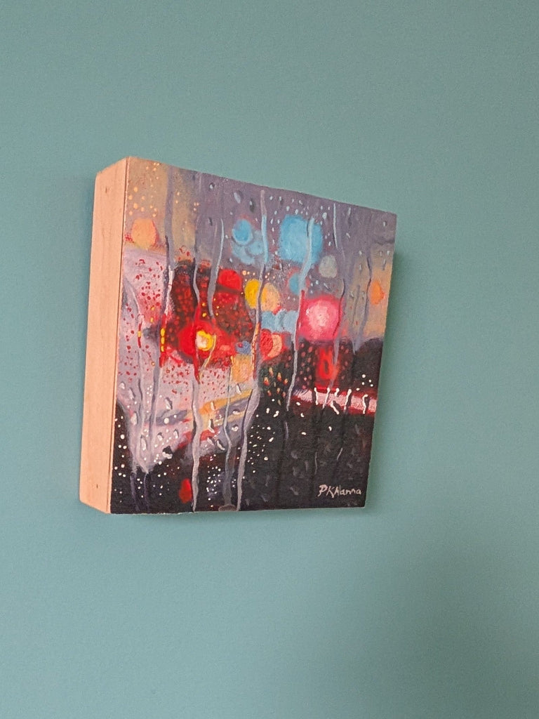 Poonam Khanna, Crimson Echoes 3 - Original Painting