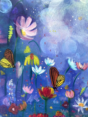 Dawn Howell, Winter Blues - Original Painting