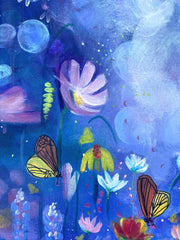 Dawn Howell, Winter Blues - Original Painting