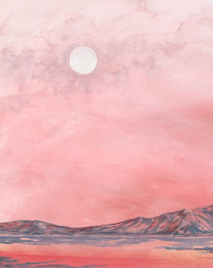 Jennifer Peart, Desert Rosewater - Original Painting