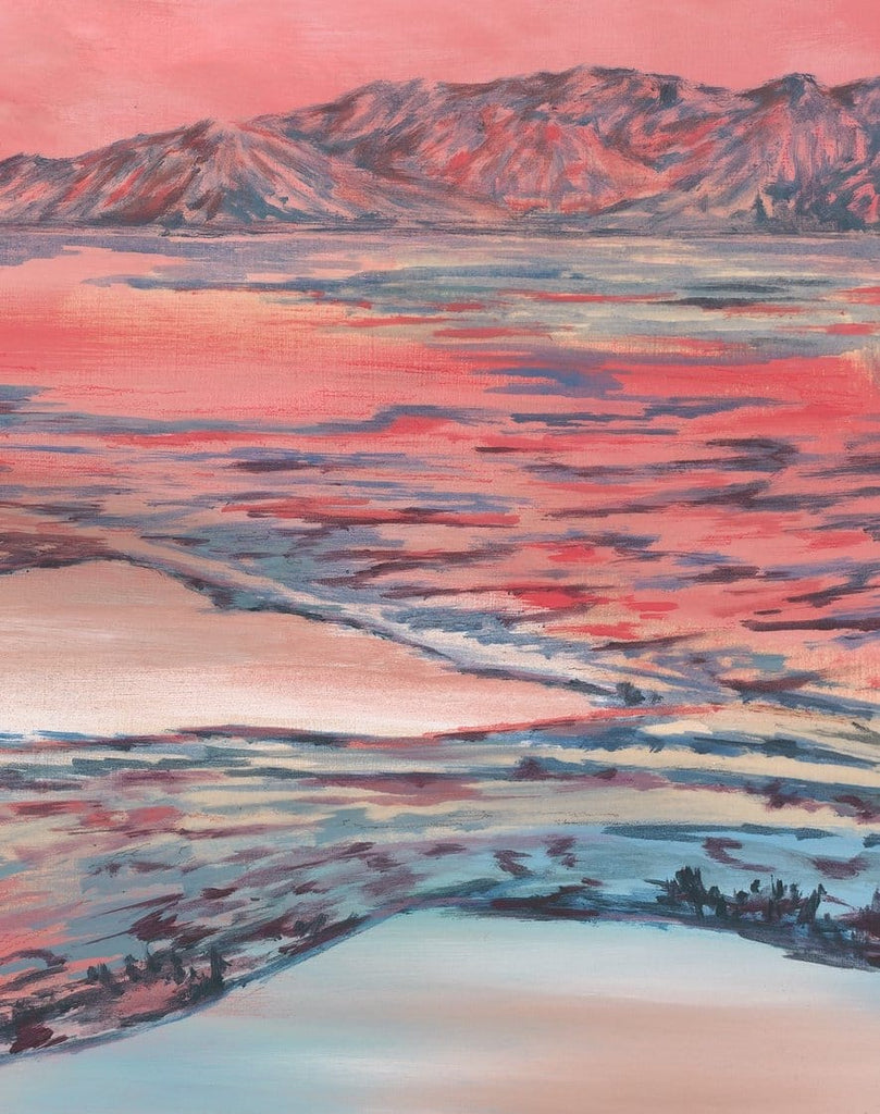 Jennifer Peart, Desert Rosewater - Original Painting