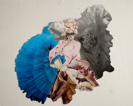 Tracy von Ahsen, Divine Femme - Original Analog Collage