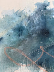 Nicolle Cure, Emerald Dreams 5 - Original Abstract Painting