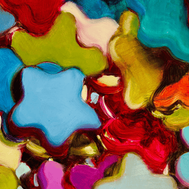 Ingrid V. Wells,  Everyone Teaches and Teaches All The Time - Original Painting