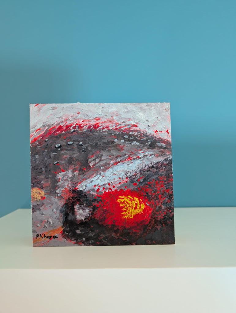 Poonam Khanna, Eye in the Storm - Original Painting