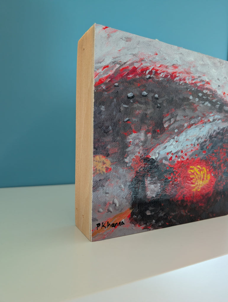 Poonam Khanna, Eye in the Storm - Original Painting