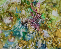 Piya Samant, Cerezas - Pintura Original