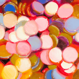 Ingrid V. Wells, Following the Better Feeling Thoughts - Original Painting