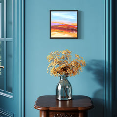 Pamela Trail, Golden Violet - Original Painting