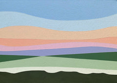 Zoe Hattersley, Across the Winter Fields - Original Abstract Painting