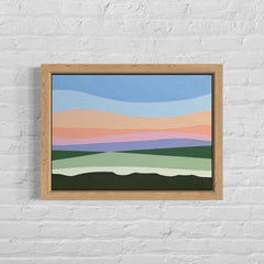 Zoe Hattersley, Across the Winter Fields - Original Abstract Painting