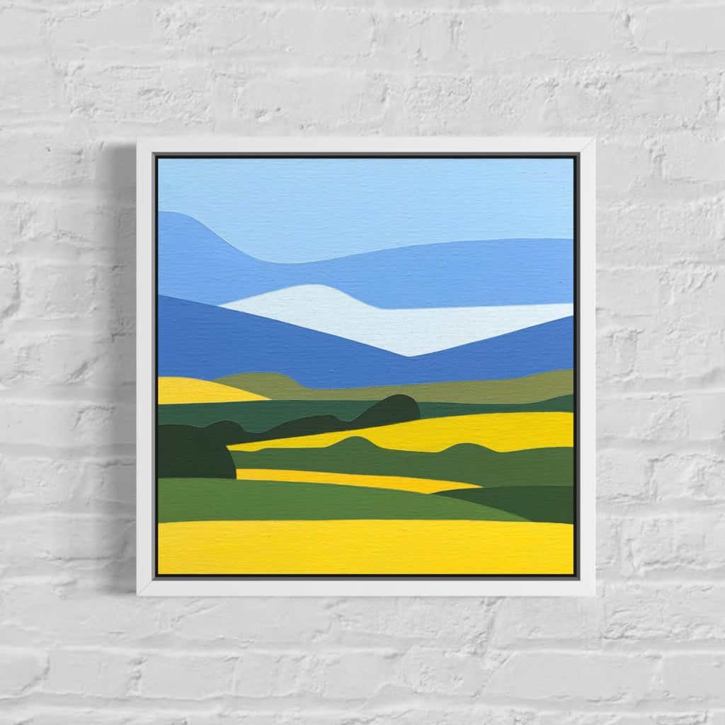 Zoe Hattersley, Fields of Spring - Original Abstract Painting