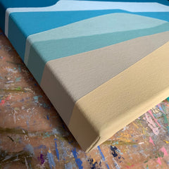 Zoe Hattersley, Ocean View No. 3 - Original Abstract Painting