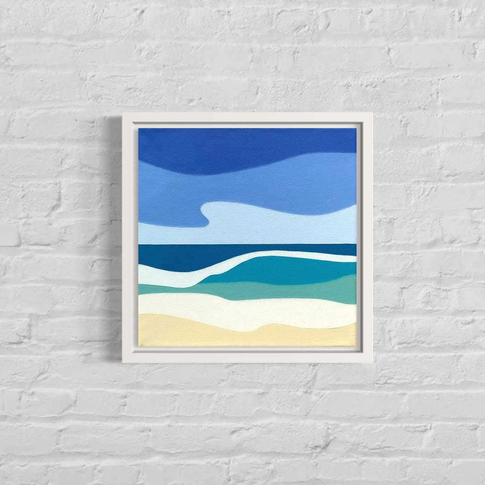 Zoe Hattersley, Quiet Shore - Original Abstract Painting