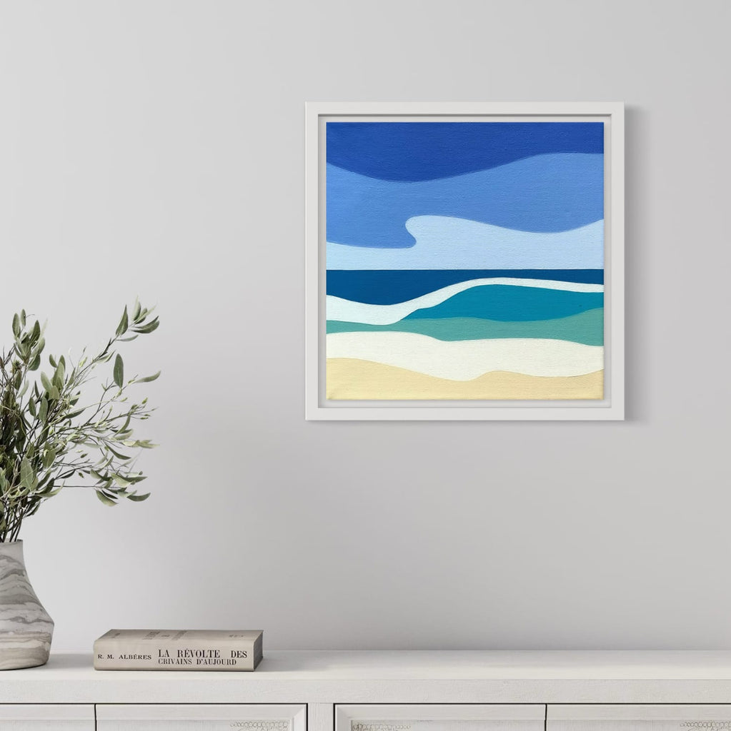 Zoe Hattersley, Quiet Shore - Original Abstract Painting
