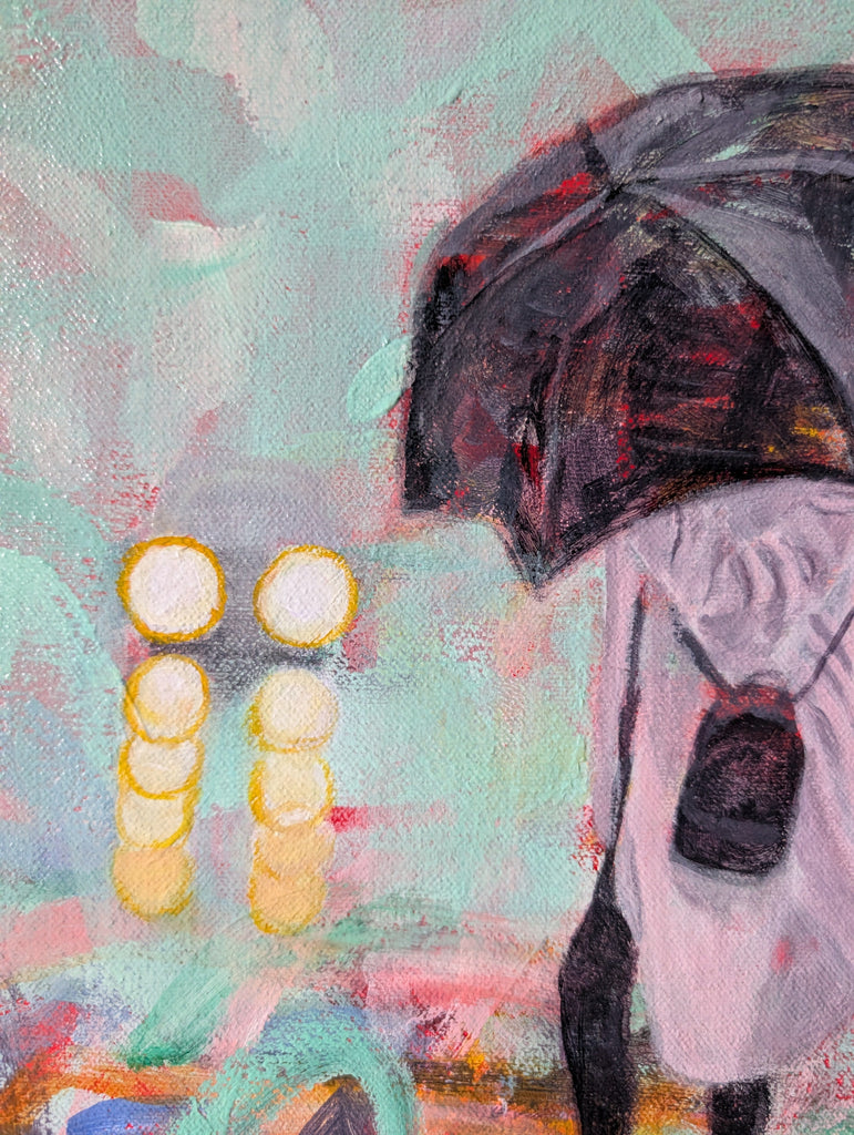 Poonam Khanna, Here it Comes Again - Original Painting