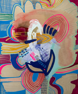 Jess Hope Curran, Hidden Forces - Original Painting