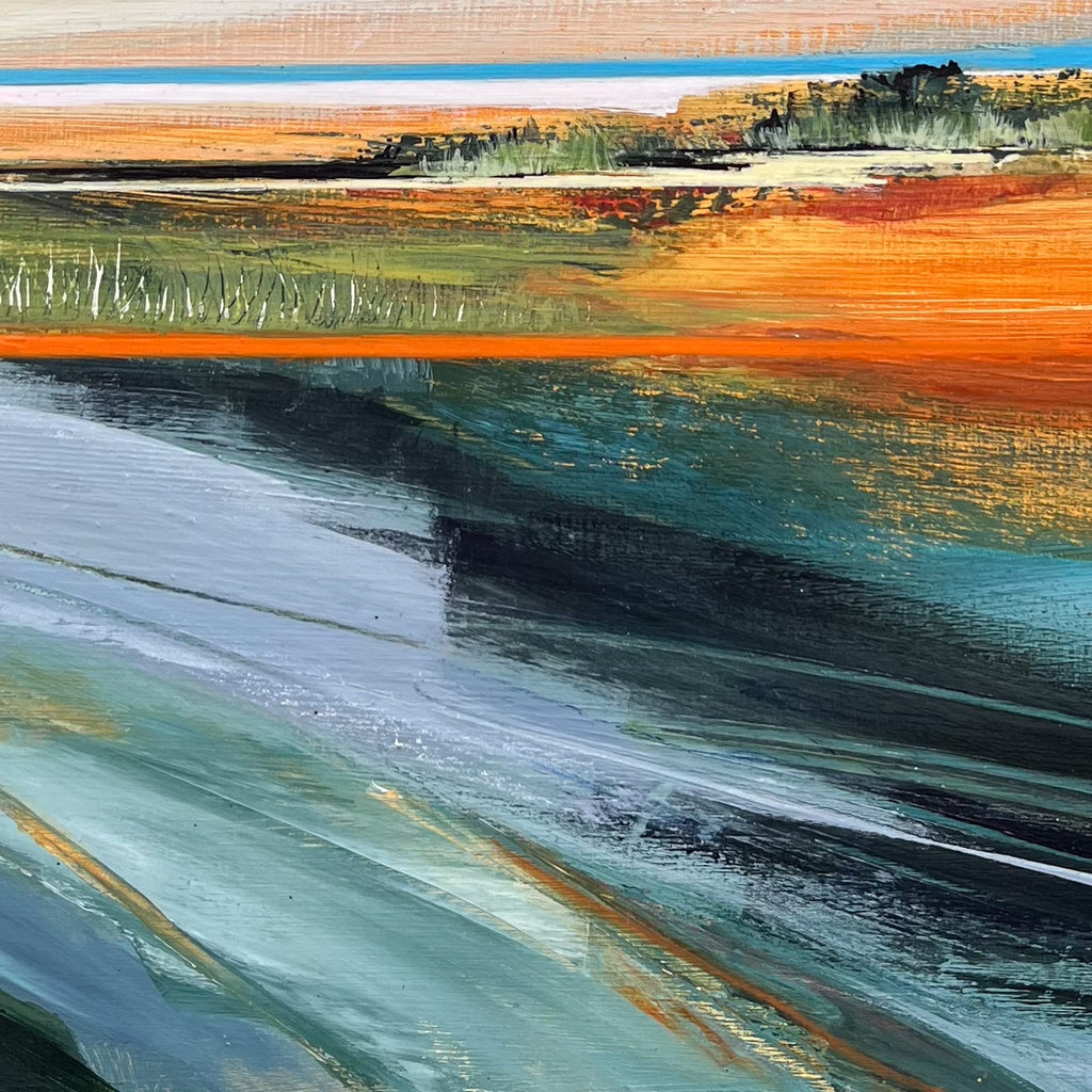Pamela Trail, Holding The Line - Original Painting
