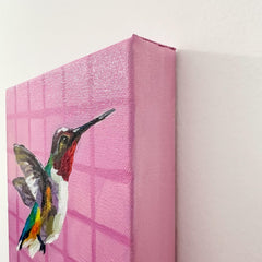 Ann Miller Smith, Hummingbird Grid - Original Painting