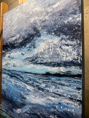 Kat Collins, Éphémère - Peinture originale