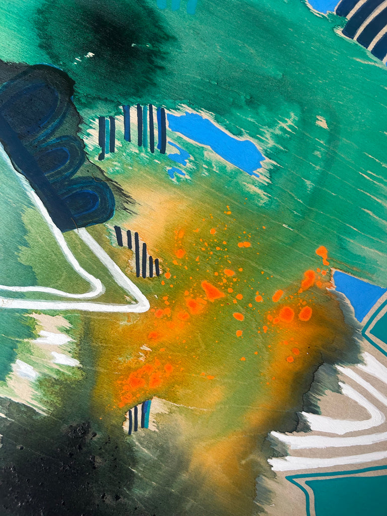 Jess Hope Curran, Bowlake Lake - Original Painting