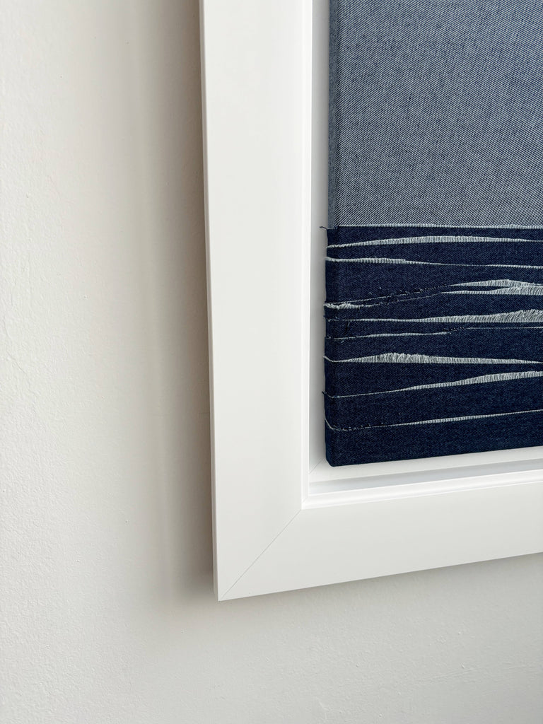 Isabel Bonilla, Denim Ocean 11 - Original Artwork