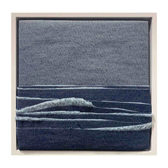 Isabel Bonilla, Denim Ocean 4 - Original Artwork