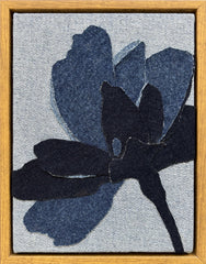 Isabel Bonilla, Denim Floral 1 - Original Artwork