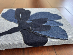 Isabel Bonilla, Denim Floral 1 - Original Artwork