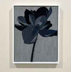 Isabel Bonilla, Denim Floral 3 - Original Artwork