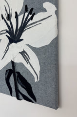 Isabel Bonilla, Denim Floral 5 - Original Artwork