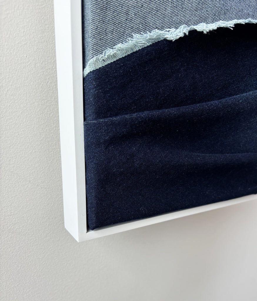 Isabel Bonilla, Denim Wave 3 - Original Artwork