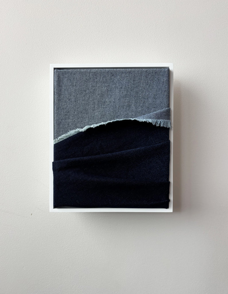 Isabel Bonilla, Denim Wave 3 - Original Artwork