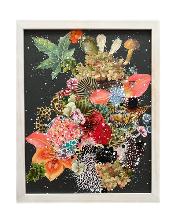 Jenny brown contemporary collage art