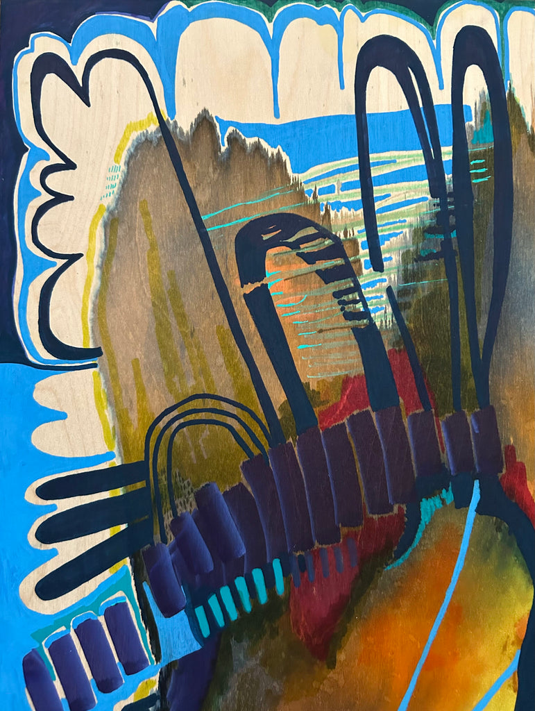 Jess Hope Curran, Ancestral Line - Original Painting
