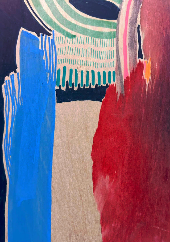 Jess Hope Curran, Spacer Woman - Original Painting