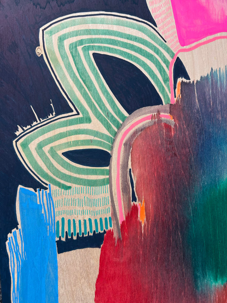 Jess Hope Curran, Spacer Woman - Original Painting