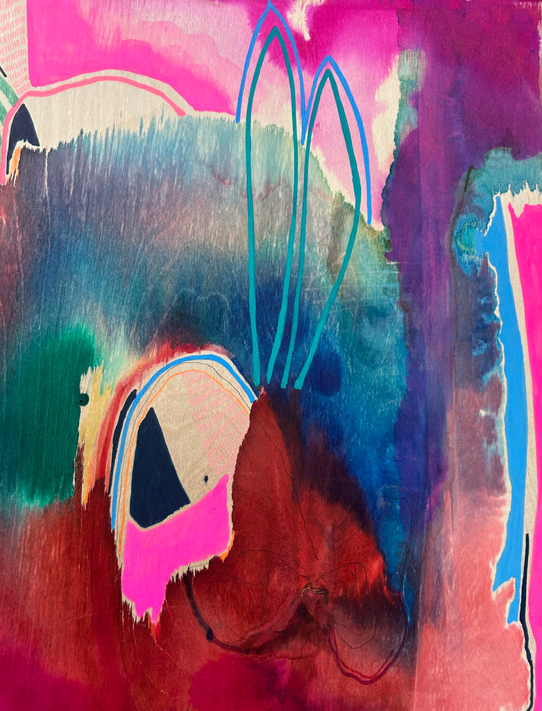 Jess Hope Curran, Spacer Woman - Original Painting