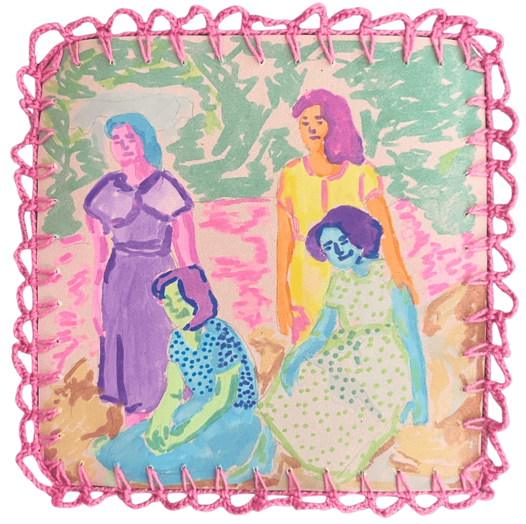 Juliana Naufel, We Stand Together, Original Artwork