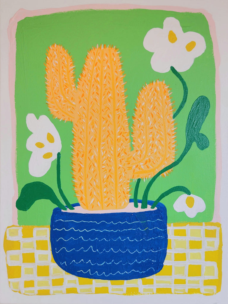 Kyle Goderwis, Beach Day - Original Painting
