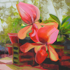 Manty Dey original floral botanical paintings